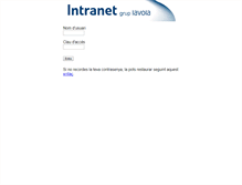 Tablet Screenshot of intranet.lavola.com